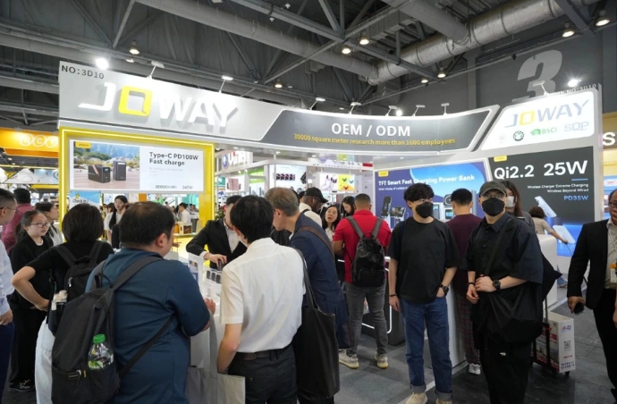 乔威电源亮相香港春季环球资源展